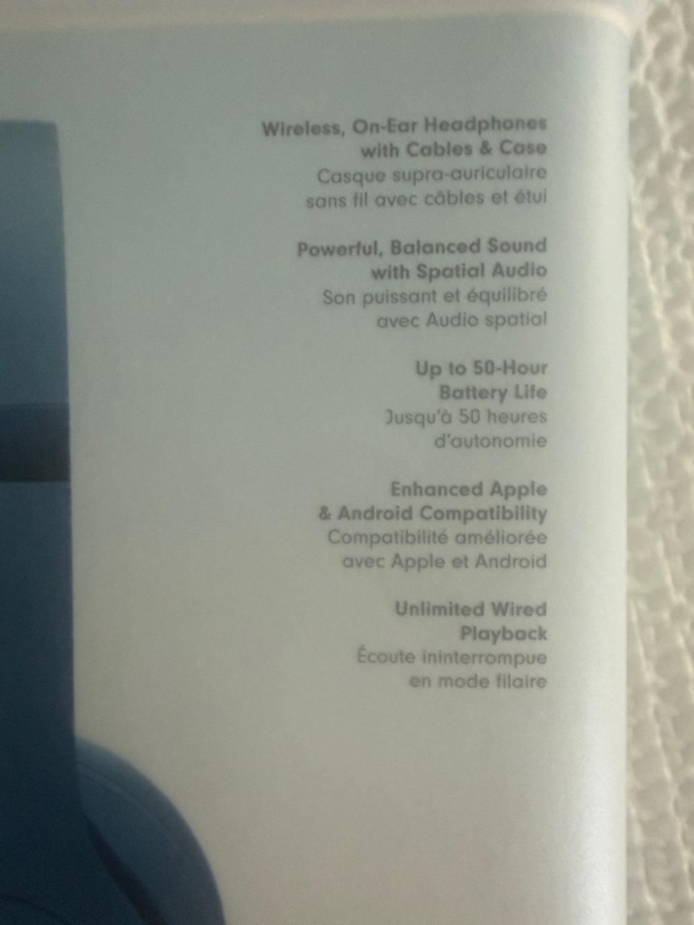 Beats Solo 4 Headphones - Blue - Picture 2 of 3